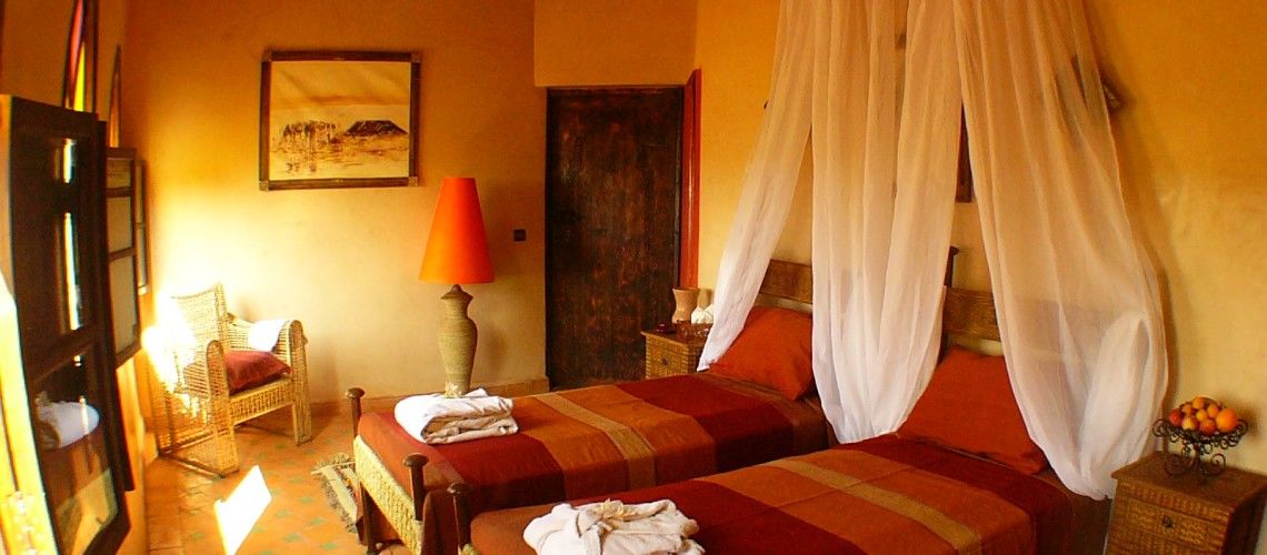 Hotel Kasbah Le Mirage & Spa Ait Melloul  Rom bilde